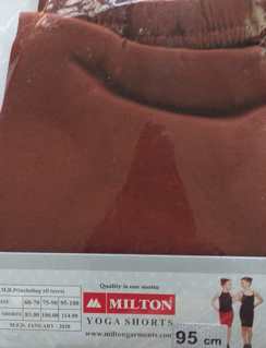 Milton yoga&cycling Shorts-95-100-Pack Of 3